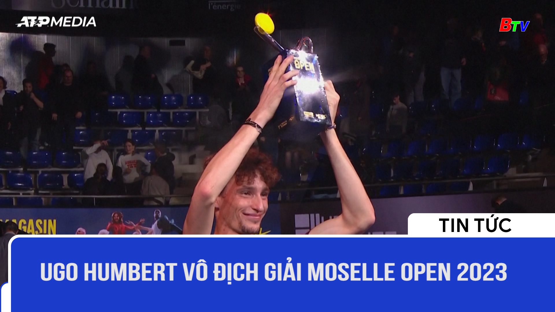 Ugo Humbert vô địch Giải Moselle Open 2023